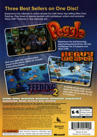 PopCap Arcade Vol 2 - Box - Back