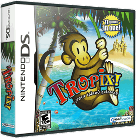 Tropix! Your Island Getaway - Box - 3D Image