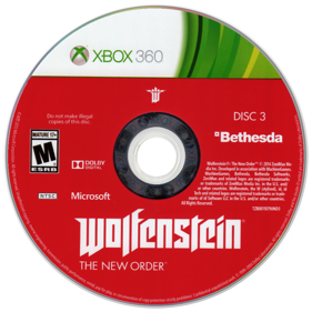 Wolfenstein: The New Order - Disc Image