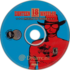 18 Wheeler: American Pro Trucker - Disc Image