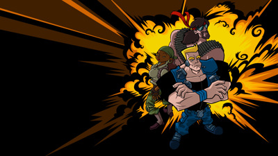 Wolf of the Battlefield: Commando 3 - Fanart - Background