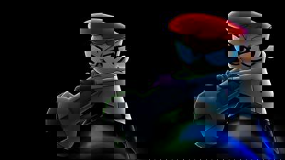 Dexter's Laboratory: Robot Rampage - Fanart - Background