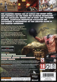 Serious Sam HD: The First and Second Encounters - Box - Back