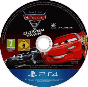 Cars 3: Driven to Win - Disc