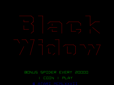 Black Widow - Screenshot - Game Title Image