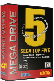 Sega Top Five - Box - 3D