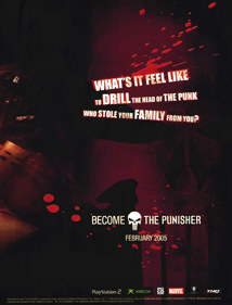 The Punisher - Advertisement Flyer - Front