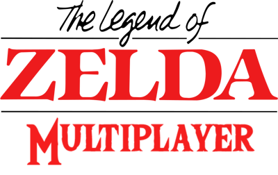 The Legend of Zelda Multiplayer - Clear Logo Image