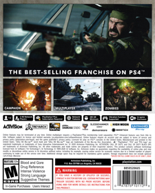 Call of Duty: Black Ops Cold War - Box - Back