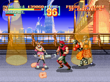 Nekketsu Oyako - Screenshot - Gameplay