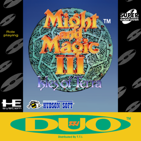 Might and Magic III: Isles of Terra - Box - Front - Reconstructed Image