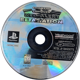 Command & Conquer: Red Alert: Retaliation - Disc
