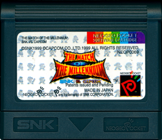 SNK vs. Capcom: The Match of the Millennium - Cart - Front Image