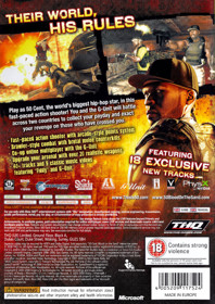50 Cent: Blood on the Sand - Box - Back