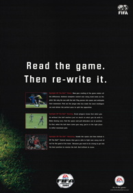 FIFA Soccer 2004 - Advertisement Flyer - Front