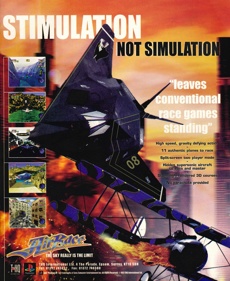 Bravo Air Race - Advertisement Flyer - Front