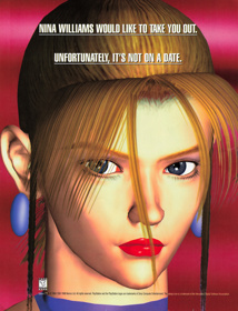 Tekken 2 - Advertisement Flyer - Front