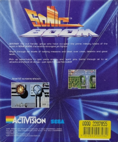 Sonic Boom - Box - Back