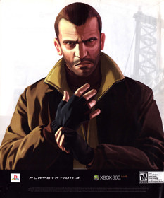 Grand Theft Auto IV - Advertisement Flyer - Front
