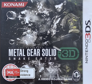 Metal Gear Solid 3D: Snake Eater - Box - Front