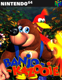 Banjo-Kazooie - Fanart - Box - Front