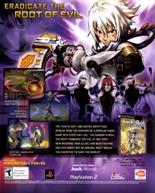 .hack//G.U. Vol. 3: Redemption - Advertisement Flyer - Front