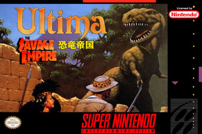 Ultima: Kyouryuu Teikoku: The Savage Empire - Fanart - Box - Front