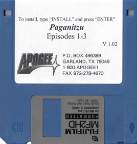 Paganitzu - Disc Image