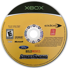 Ford Bold Moves Street Racing - Disc