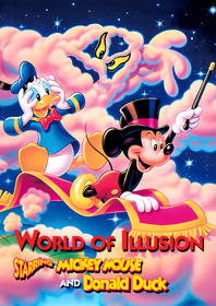 World of Illusion Starring Mickey Mouse and Donald Duck - Fanart - Box - Front