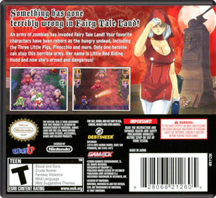 Little Red Riding Hood's Zombie BBQ - Box - Back - Reconstructed