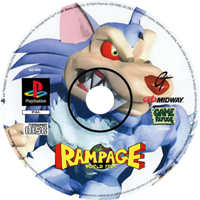 Rampage World Tour - Disc Image