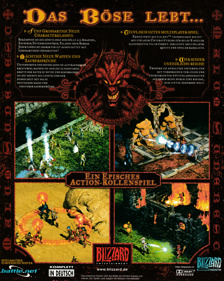 Diablo II - Box - Back