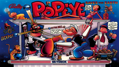 Popeye Saves the Earth - Banner