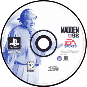 Madden NFL 98 - Disc Image
