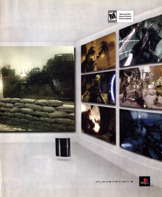 Resistance: Fall of Man - Advertisement Flyer - Front