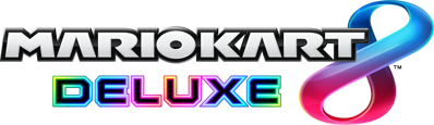 Mario Kart DS Deluxe - Clear Logo