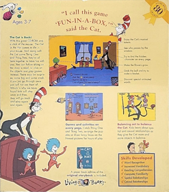 Living Books: The Cat in the Hat - Box - Back