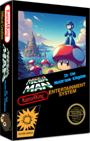 Mega Man in the Mushroom Kingdom - Box - 3D