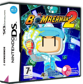 Bomberman 2 - Box - 3D Image