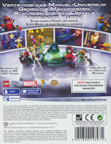 LEGO Marvel Super Heroes: Universe in Peril - Box - Back