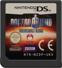 Doctor Who: Evacuation Earth - Cart - Front Image