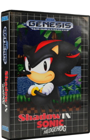 Shadow the Hedgehog in Sonic The Hedgehog - Box - 3D