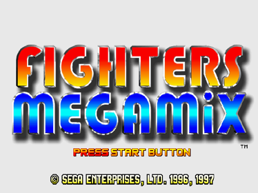 Fighters Megamix - Screenshot - Game Title Image