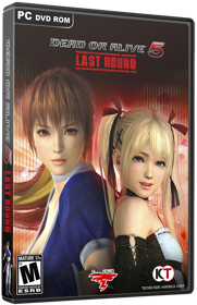 DEAD OR ALIVE 5 Last Round: Core Fighters - Box - 3D