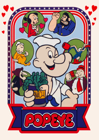 Popeye (Nintendo) - Fanart - Box - Front