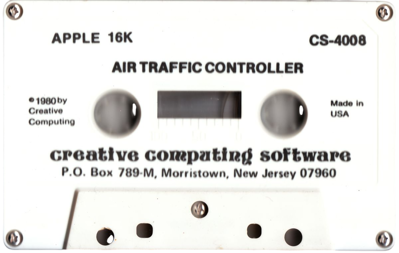 Air Traffic Controller (Creative Computing Software) - Cart - Front