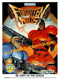 Forgotten Worlds - Fanart - Box - Front Image