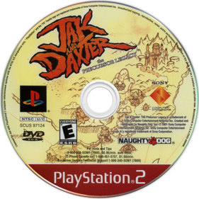 Jak and Daxter: The Precursor Legacy - Disc