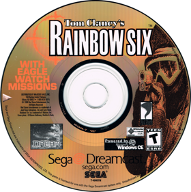 Tom Clancy's Rainbow Six - Disc